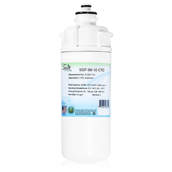 SGF-96-10 CTO Replacement water filter for Everpure EV9617-05